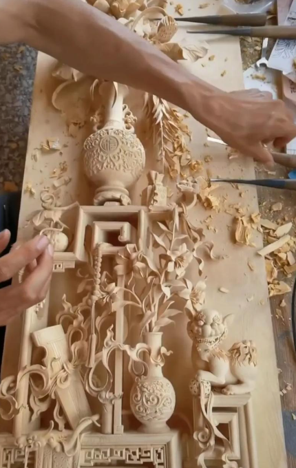 5 Lý Do Tranh gỗ Trung Quốc Đẹp, Lạ và Tinh Xảo đến thế